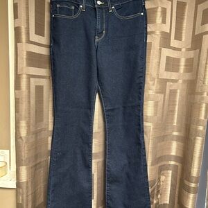 Levi's Dark Blue Flare Women's Jeans